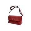 [Made In Japan Genuine Leather] Original Cowhide Shoulder Bag for Women, Crossbody Bag, Shoulder Bag, Commuting To Work or School, Black, Wine,