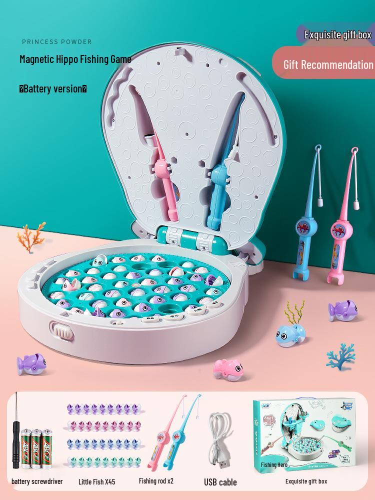 Magnetic Fishing Educational Toy for Children Ages 1-5
