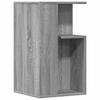  Side Table, Grey Sonoma Oak, 35x35x60 Cm