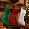 Sequin Bow Christmas Stockings and Gift Bags for Tree Decorations and Candy