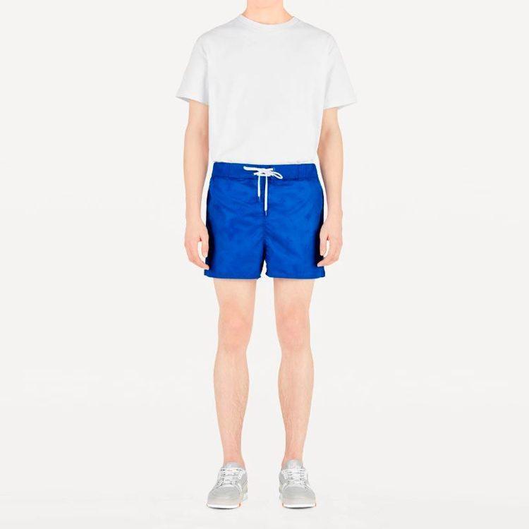LOUIS VUITTON Casual Shorts Men's Electric Blue 1A5D5W