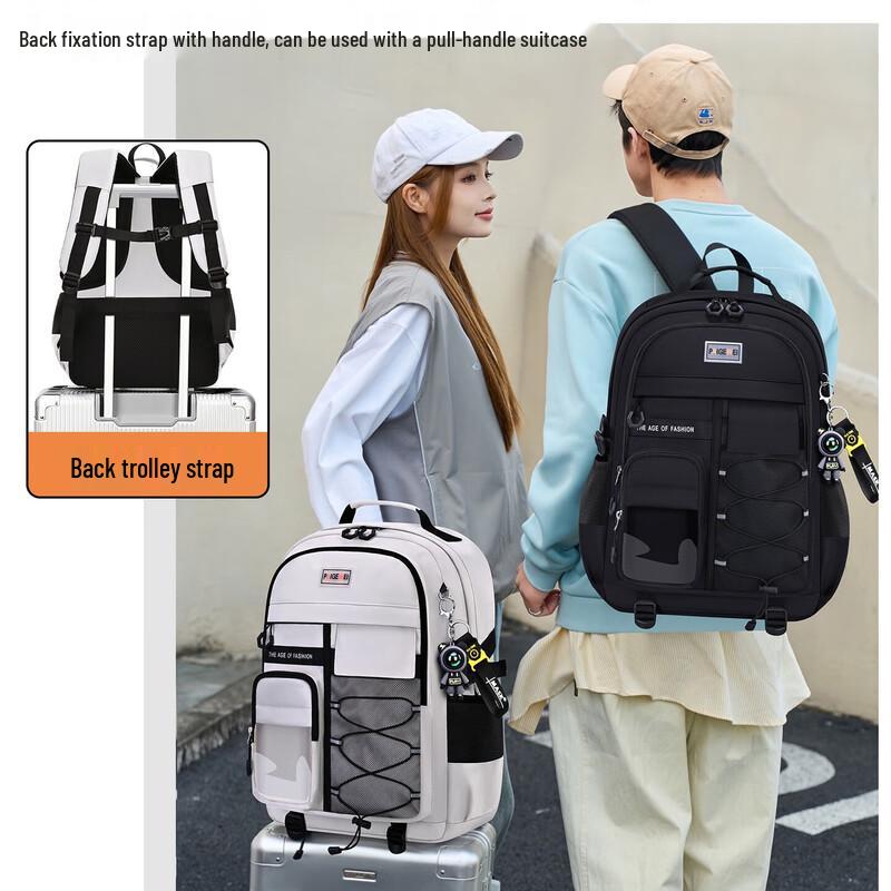 

Li Shen Girls Lightweight Spine Protection School Backpack