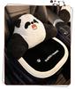 Plush Panda Heated Car Seat Cushion - Universal, Year-Round Comfort