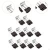 10 kusů Sponky na umyvadlo Montáž Oprava Kuchyň Sprcha Koupelna