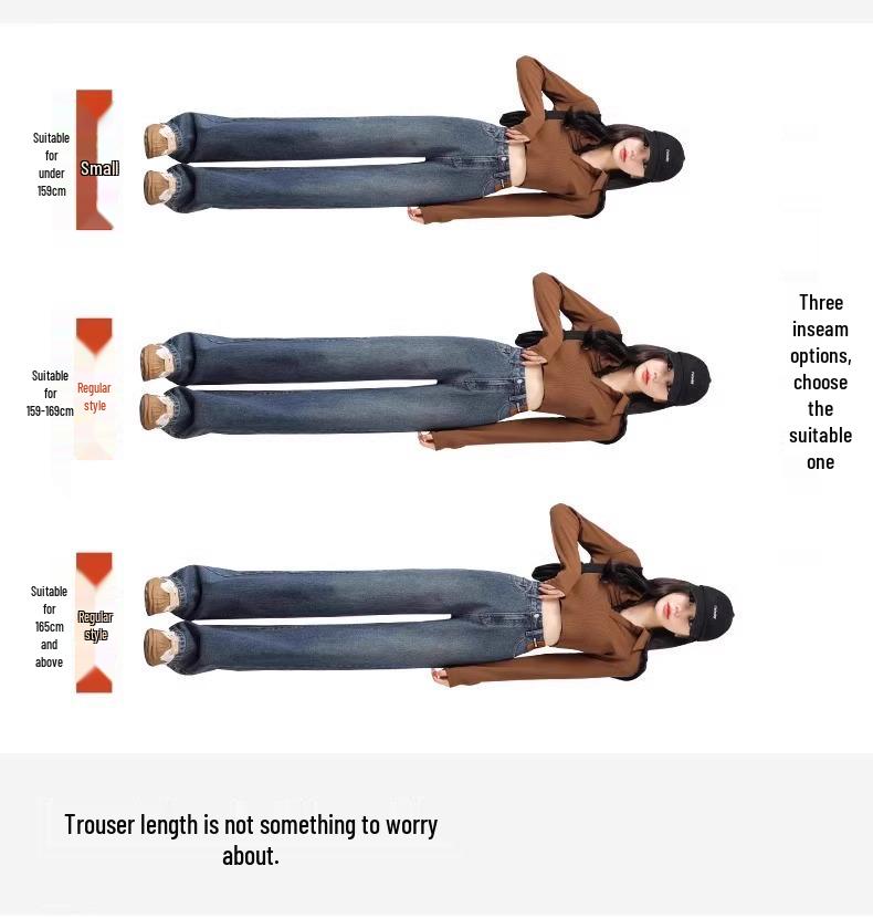 Women's Straight-Leg Jeans: Autumn/Winter 2025 Collection - High-Waisted, Slimming, Loose Fit, Narrow & Wide Leg Options