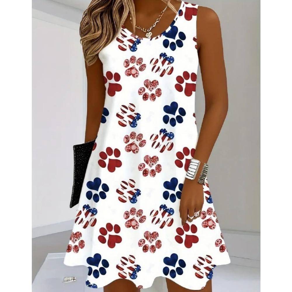 Summer Hawaii Scenery 3D Print Beach Dresses Women Loose Party Dress Sleeveless Sundress Casual Flower Tank Short Dresses 2025
