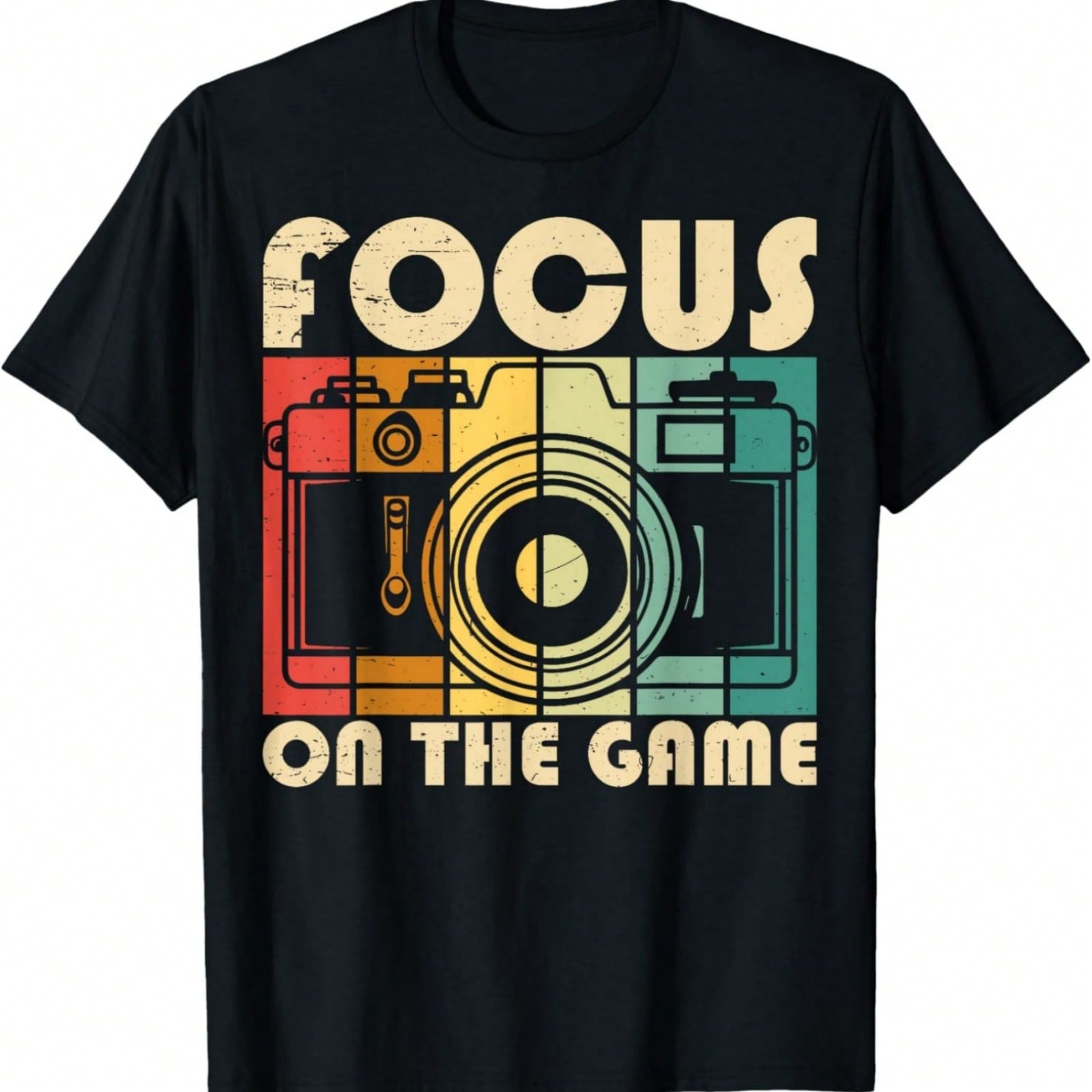 Sports Photographer Focus On The Game Camera Photography T-Shirt S разноцветный