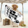 2pac Customized Name Beach Towel High Absorbency & Quick-Dry Portable for SwimmingBeachCamping Travel Beach AccessoriesGym