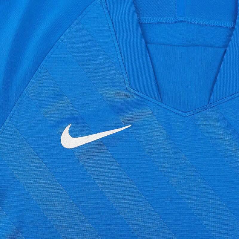 Nike Dri Fit Soccer Jerseys Men's Blue Moderate Straight Fit BV6703-463