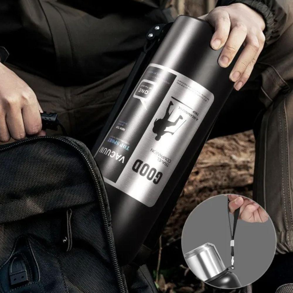 316 Stainless Steel Travel Insulated Cup Large Capacity Vacuum Flask Sports Thermos Bottle Camping