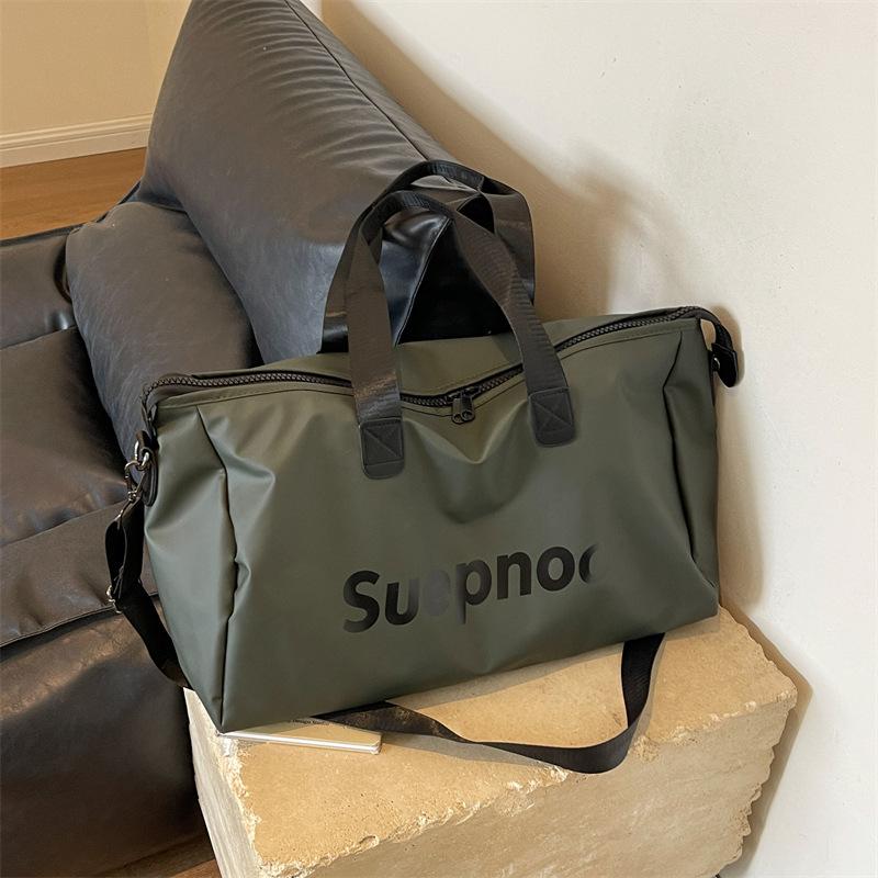 

Сумка из ткани Оксфорд большой емкости 2024 новый деловой дорожный багаж женская сумка-мессенджер универсальная сумка для путешествий на короткие расстояния зелёный