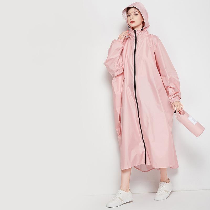 Women Breathable Raincoat Big Rain Coat Ladies Waterproof Cloak Raincoats Rainwear