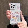 Card Slot Holder Silicone Wallet Pocket Case For Xiaomi Redmi 15 12 13 11 10 14 F Oppo A78 A58 A38 A18 Samsung A16 A26 A36 Cover Clear Phone Bumper