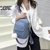 Trendy European & American Women's Versatile PU Backpack - Fashionable Small Double-Shoulder Design for Travel & Casual Wear