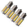 4PCS 33LED 581 BAU15S PY21W Car LED Bulbs Turn Signal Light 12V Yellow Brake Reverse Parking Lamps Indicator Led Bulbs 7
