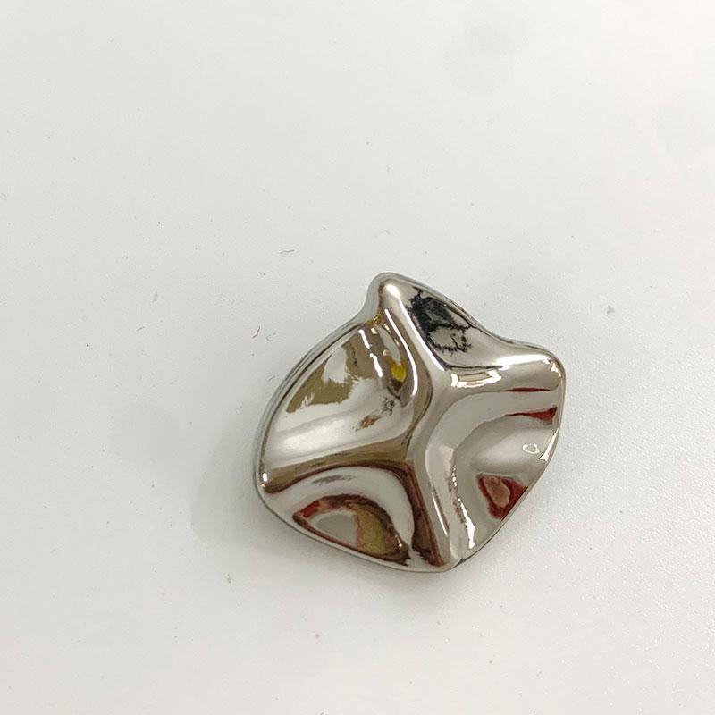 Vintage Metal Buttons For Clothing Designers Diy Crafts Supplies Jacket Embellishment Garments Glitter Sewing Accessories 10pcs