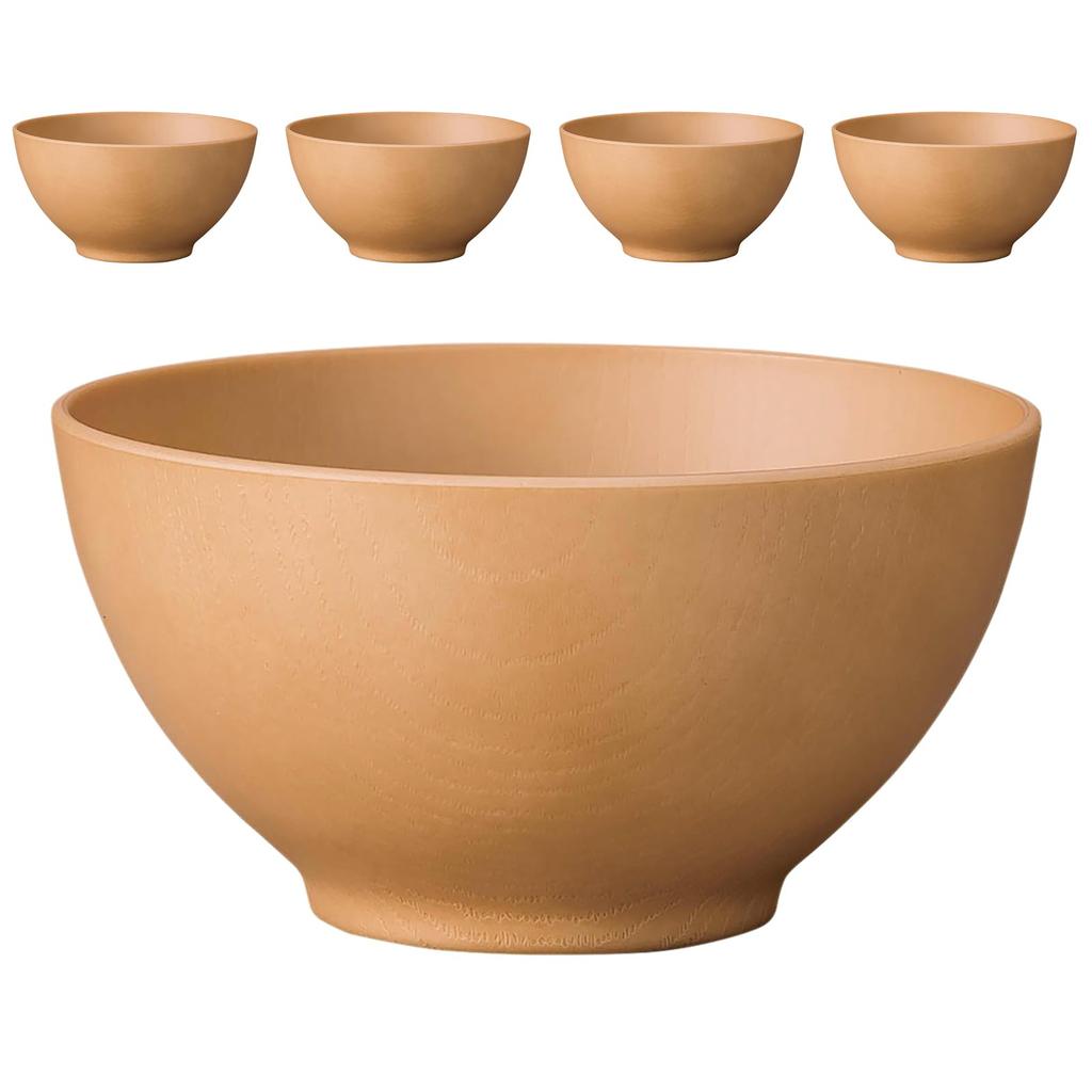 Bulk Sale Set of 5 Showa NHhome Isso Ecco Soup Cereal and Salad Microwave and Dishwasher Clean Coat Made In Ideal for Outdoor and Other Outdoor Making