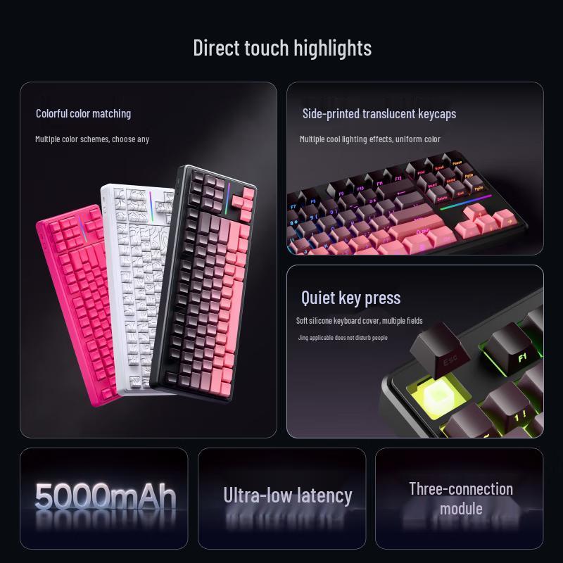 ForeRunner V80 Tri-Mode Custom Mechanical Keyboard