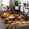 1pc Teddy Bear Storybook Office Chair Mat - Anime Cartoon Design, Non-Slip Carpet for Home Decor, Suitable for All Seasons, Perfect Gift for Holidays
