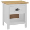 VidaXL Tables de chevet 2 pcs Hill Range 46x35x49,5 cm Pin solide