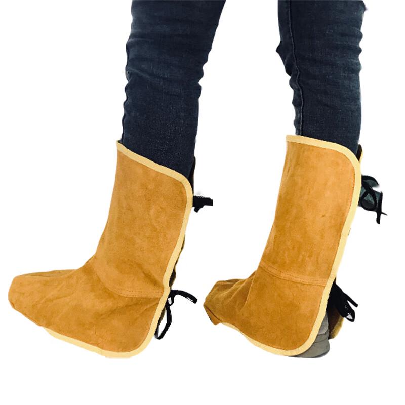 LABORS Cowhide Welder Foot & Leg Protectors