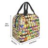 Custom Southes Anime Erics Insulated Lunch Tote Bag for Women Men Cartoon Portable Cooler Thermal Food Lunch Box School