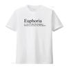 Tricou Euphoria Not Like Us inspirat de Kendrick Lamar vintage spălat pentru bărbați Versatil Confortabil Elegant Casual