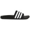 adidas Adilette Comfort Slides Slide Slippers Unisex Black White AP9971
