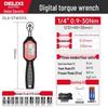 Delixi High-Precision Adjustable Digital Torque Wrench Socket