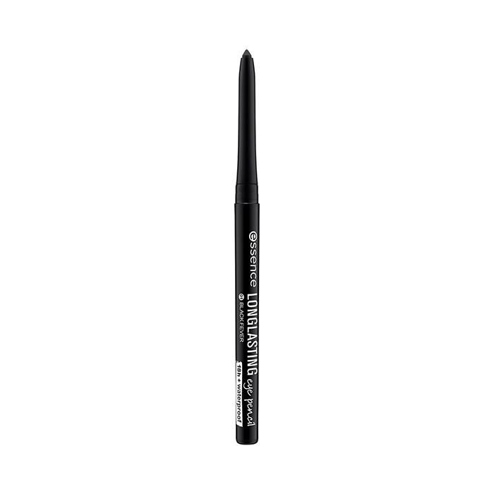 Eye Pencil - Essence - Long Lasting Eye Pencil - 01 Black Fever - Intense Color - Easy Application