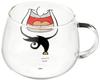 Misato Pottery Glass Genie Disney Mouse Heat-Resistant Mug, Design, 420cc, Mug, 3273-07