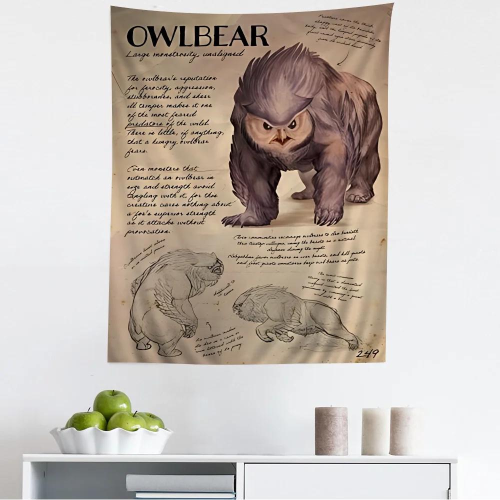 Dungeons  Dragons Tapestry  Epic Dragon Battle Design Ideal for Fantasy Fans Room Decor Large Wall Hanging Artwork
