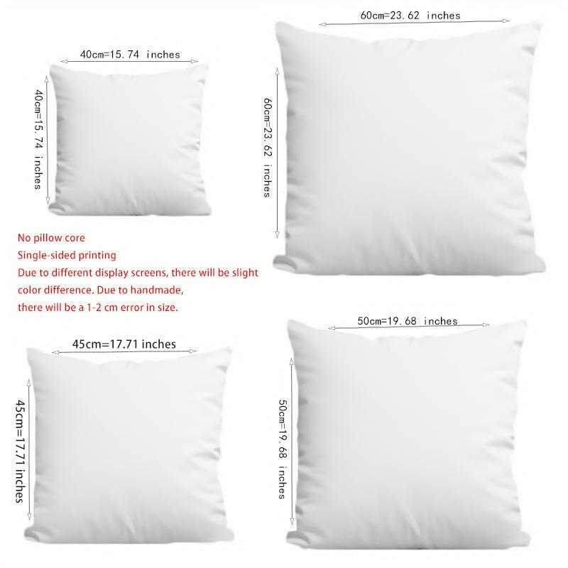 Vikama Soft Cushion Cover White Tulips In A Vase Design Ideal For Sofa Living Room Bedroom Decorative Throw Pillow Case