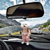 5-1PCS Acrylic 2D Creative Car Hanging Decor Realistic Animal Car Rearview Mirror Pendant Car Auto Interior Decoration