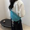 Niche Fanny Pack Casual Simple Shoulder Bag Simple Fashion Messenger Breast Bag Trendy Sports Bag