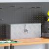 Vidaxl Aluminiowa Skrzynia, 48,5 X 14 X 20 Cm, Srebrna