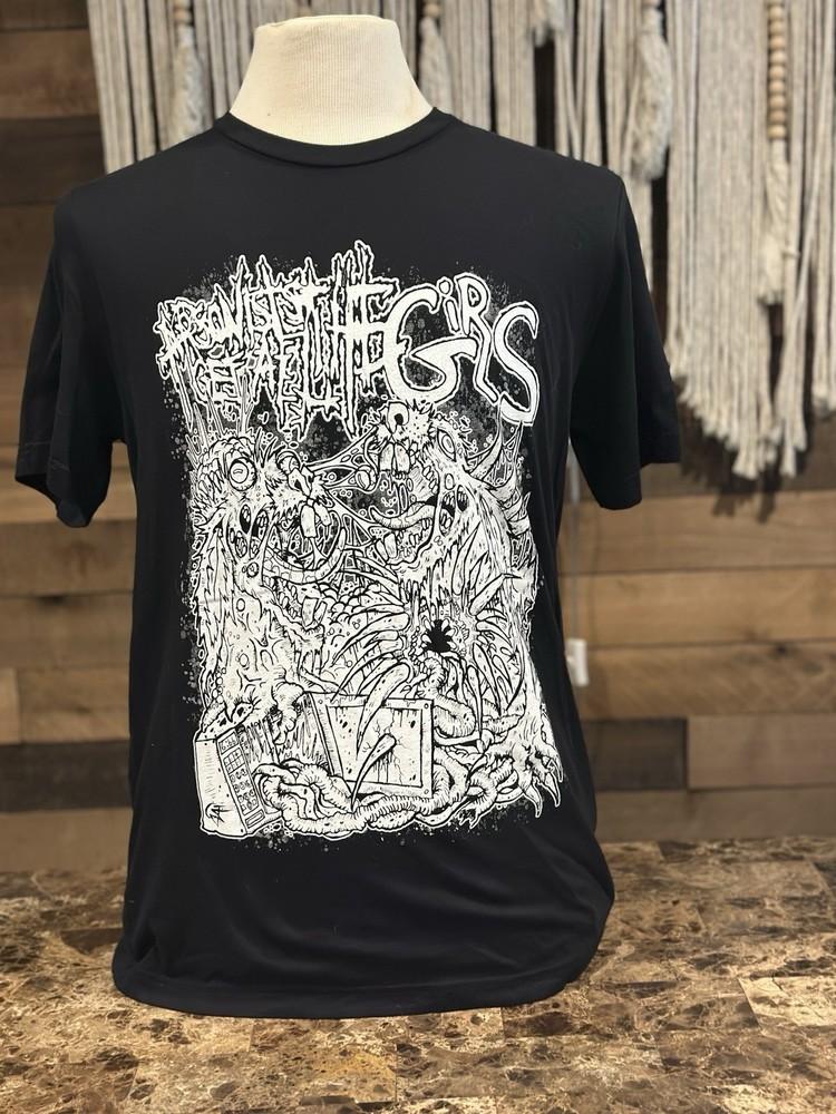 Pyromanen kriegen alle Mädchen Schwarz Unisex-Shirt Alle Größen S-5XL Geschenk Fans AD210 Unisex T-Shirt