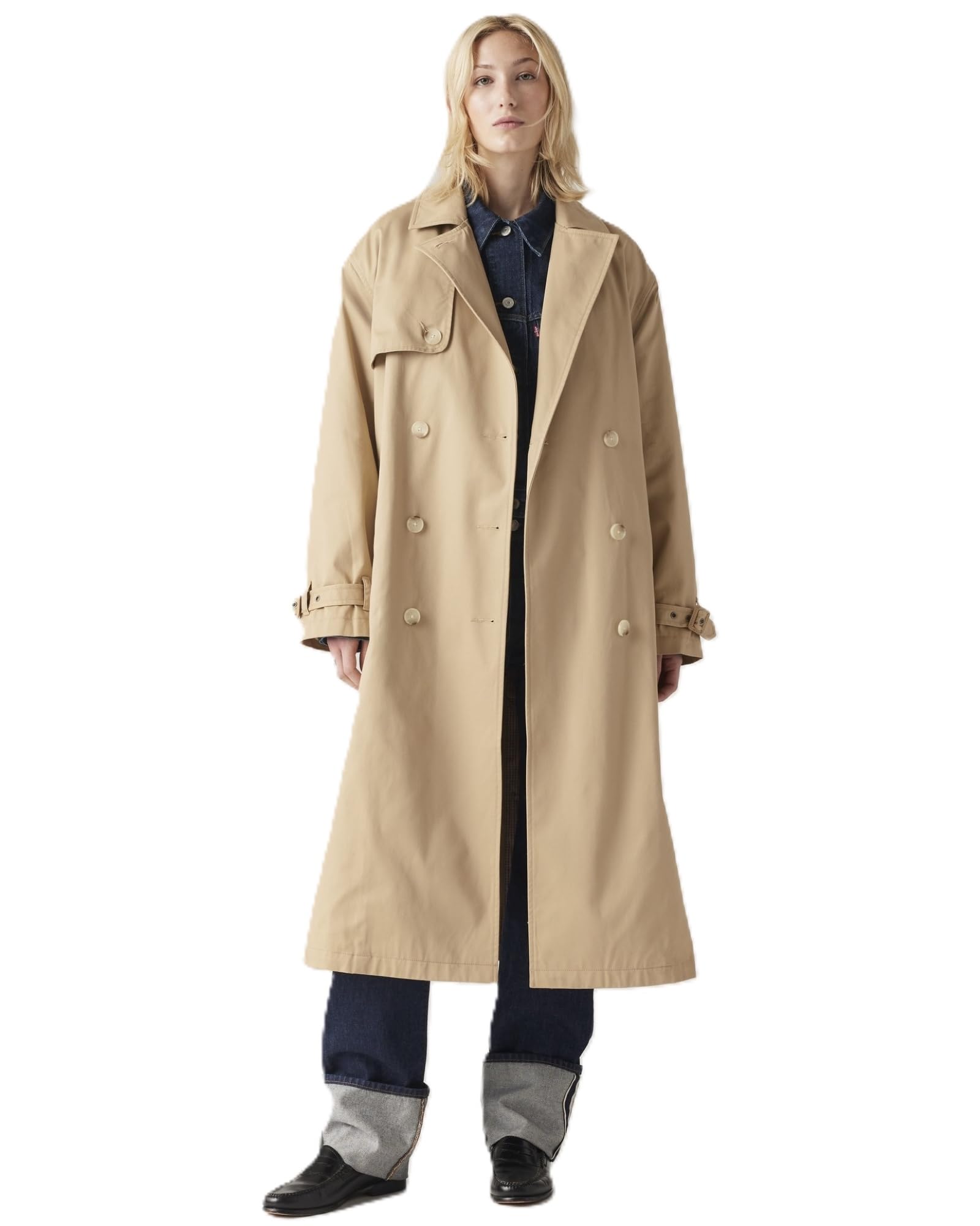 

Levi s SPADE Trench Coat Women s A8976-0000 US S