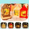 Christmas Led Electronic Candle Light Creative Decorative Night Light For Photography Props Plastic Glass Material