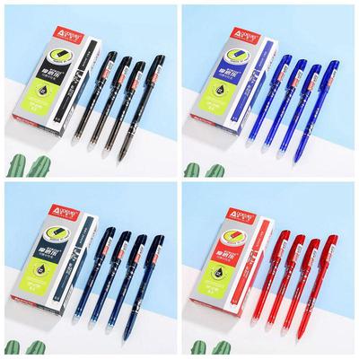 Aodemei Erasable Gel Pen, 0.38mm Needle Tip, for Office, Business & Student Use.
