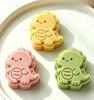 Mooncake Mold Mooncake Press Mold Cartoon Car Mooncake Mould Hand-pressed 3D Mug Bean Baking Mold
