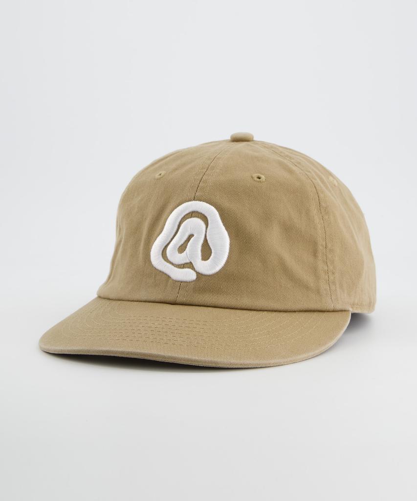 ANNOT A Symbol Logo Washed Cap Beige