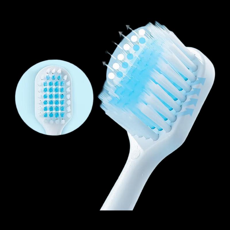 NHZHIW Classic Wide Head Soft Bristle Toothbrush