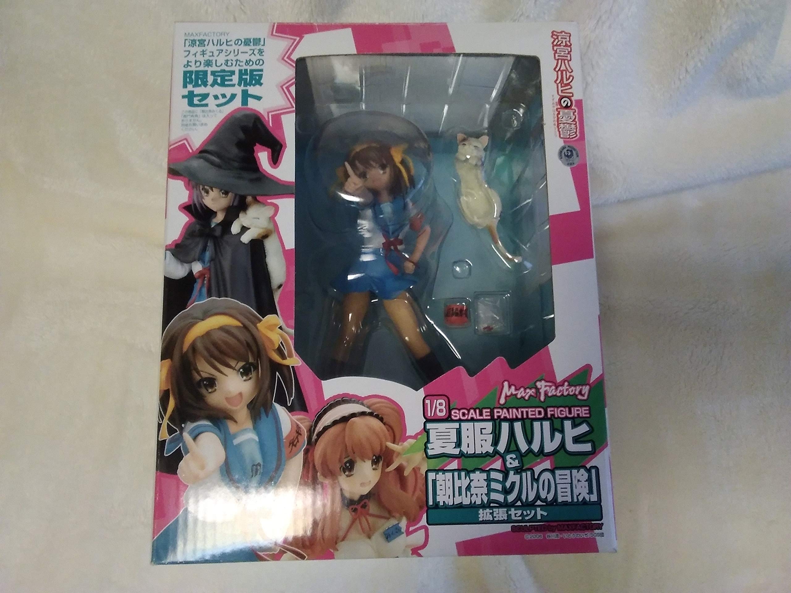 

The Melancholy of Haruhi Haruhi in Summer Clothes Adventures of Mikuru Expansion Set Scale Complete Figure Festival Summer Mail Order Suzumiya & The