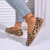 Women Casual Shoes New Spring Autumn Flat Loafers Shoes Women Non-slip Soft Leopard Print Flat Shoes Zapatos De Mujer