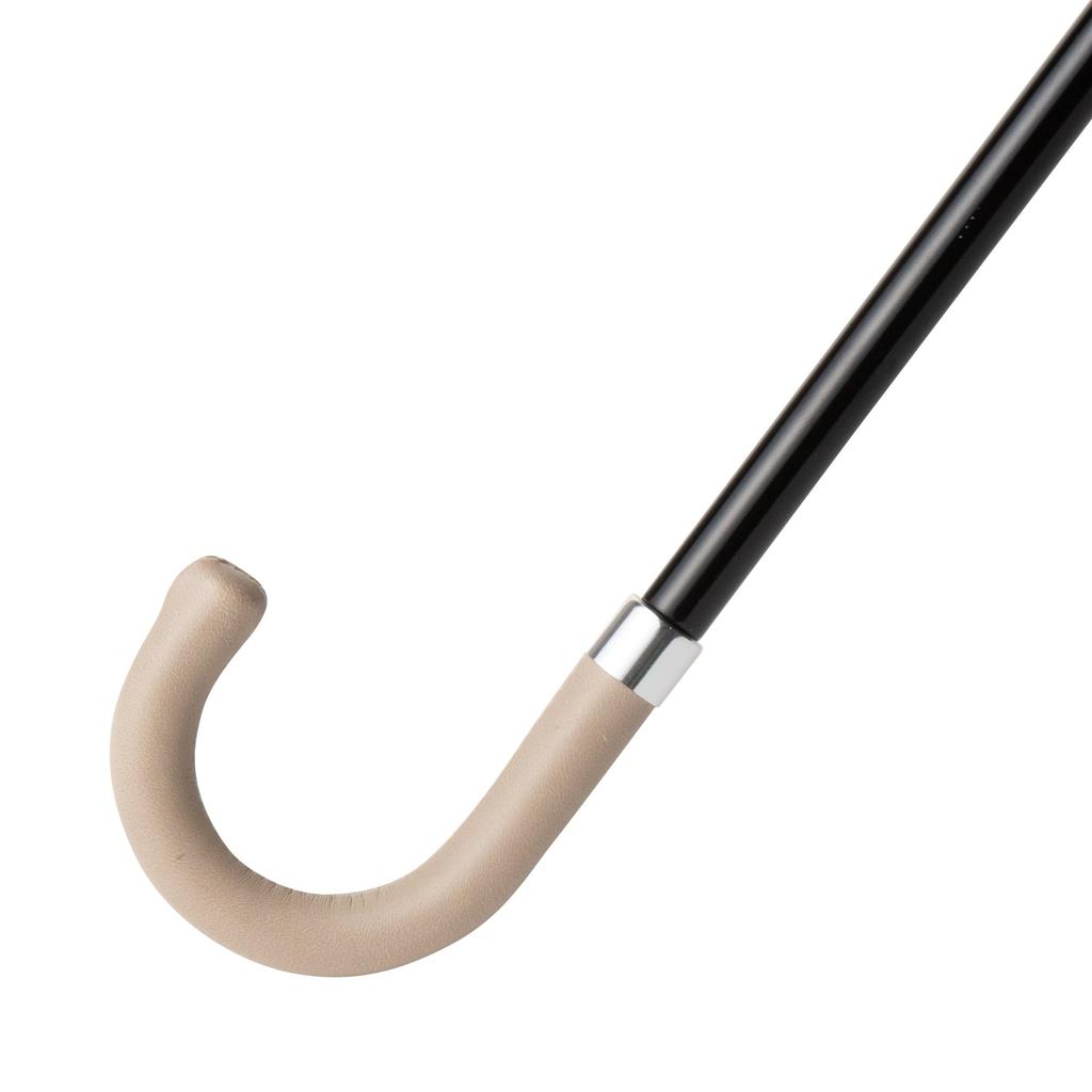 Francfranc Piping Folding White Rain or Two-Color Umbrella, 47cm, (For Shine)