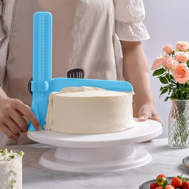 Plastic Dough Scraper Set Multifunctional Kitchen Scraper Baking Tool for Dough Cake Cream and Food Preparation