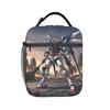 Custom Gundams Insulated Lunch Tote Bag for Women Men Anime Portable Thermal Cooler Food Lunch Box School