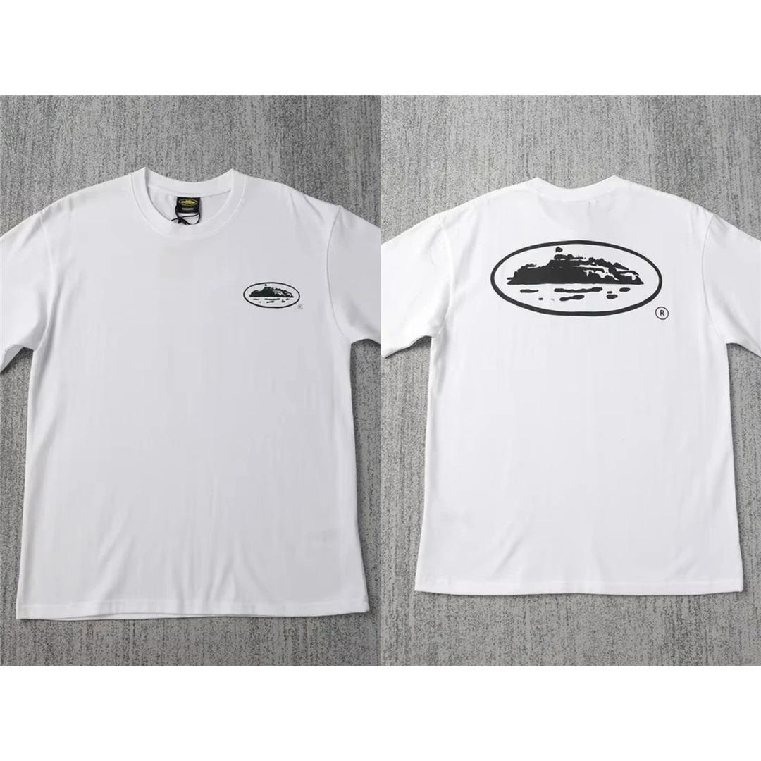 Fashion Hip Hop Clothes Zomer Nieuw Kleine Boot Bedrukte Korte Mouw T-shirt Los Rond Hals Ademend Halve Mouw Casual Katoen Mode Oversized Y2k Merk M