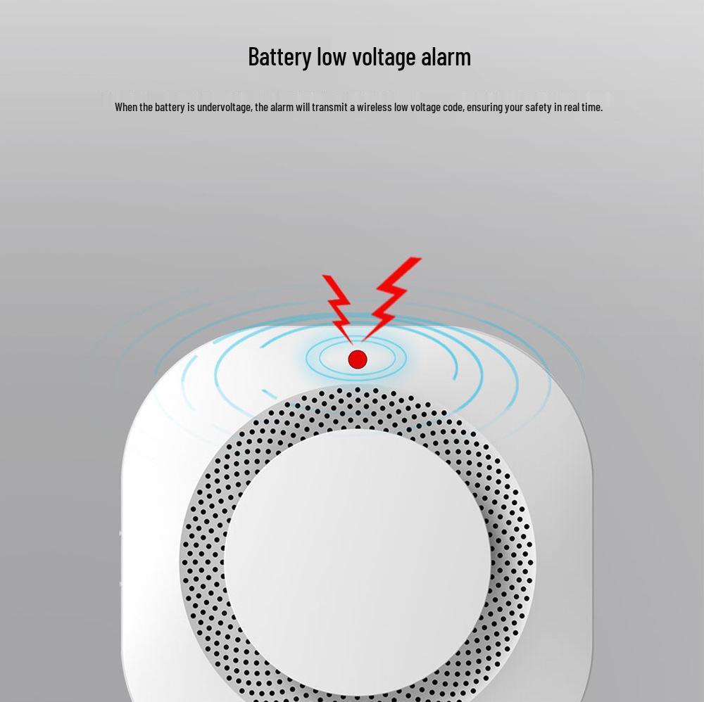 3C WiFi Smart Smoke Detector Alarm with Tuya App Control